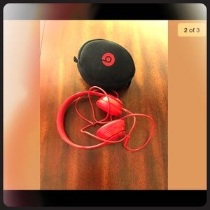 Beats by Dre (RED) Headphones